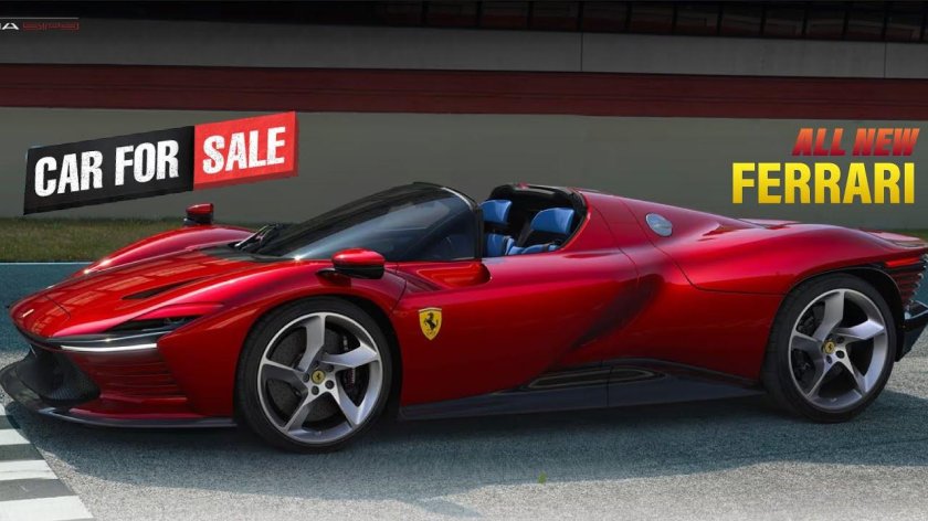 Феррари Дайтона 2022 зеленая