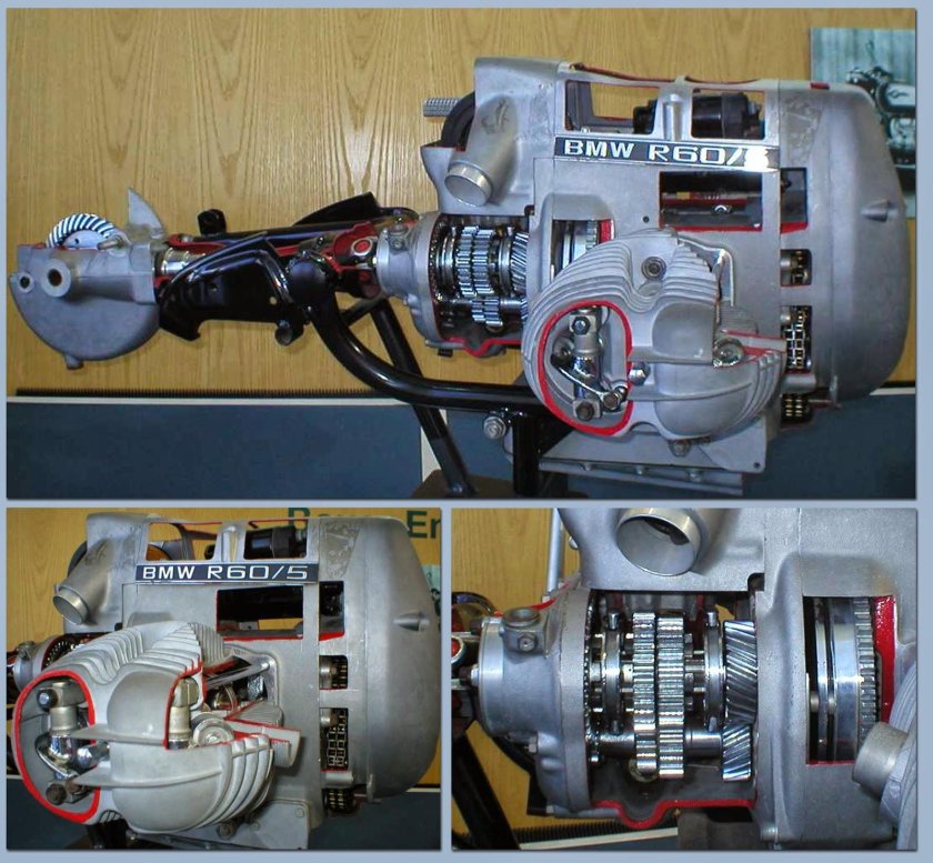 BMW r100 двигатель