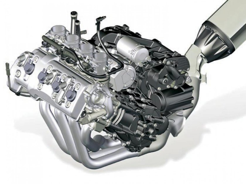 BMW k1200s двигатель