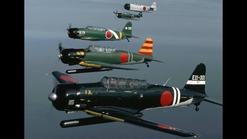 Японские истребители 2 мировой