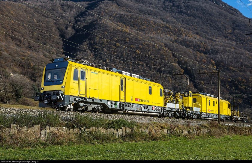 Швейцарский электровоз SBB re 6/6