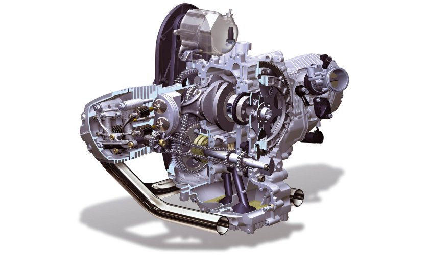 Оппозитный двигатель BMW r1200gs