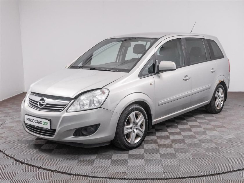 Опель зафира серебристый
