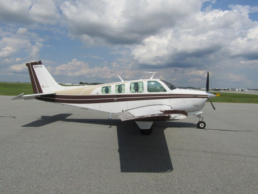 Самолет с одним двигателем