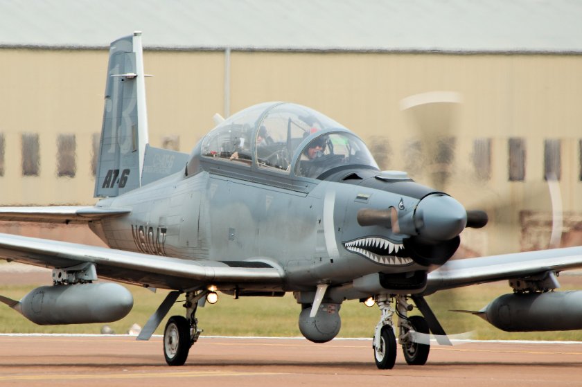 Raytheon t-6 Texan II