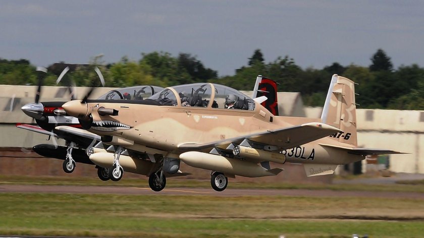 Beechcraft at-6 texan ii