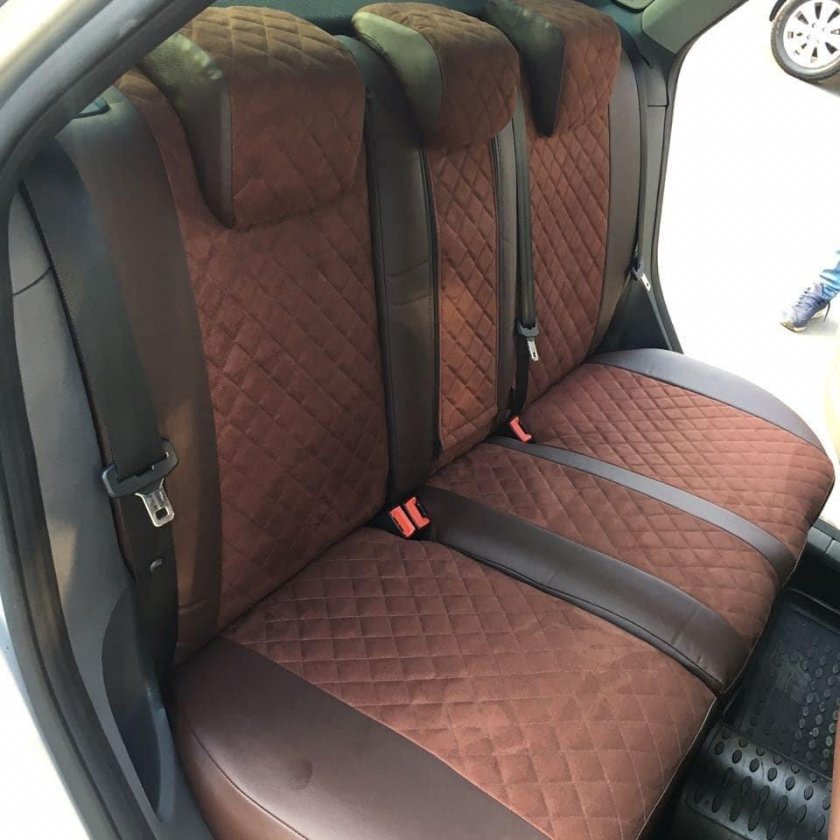 Автопилот чехлы алькантара Форд фокус 2