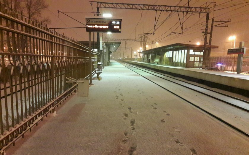 Вокзал Симферополь перрон