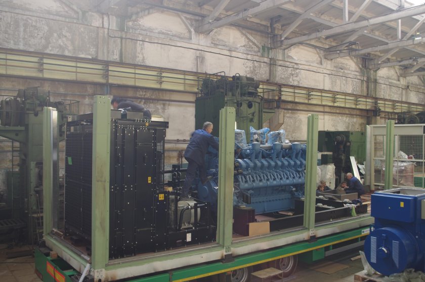 Дизель генераторная станция Курской АЭС