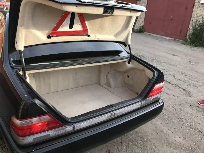 Мерседес w140 багажник