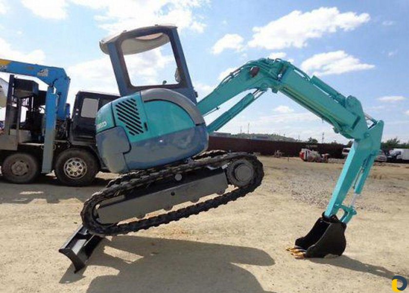 Каток гусеницы миниэкскаватора Кобелко sk20ur