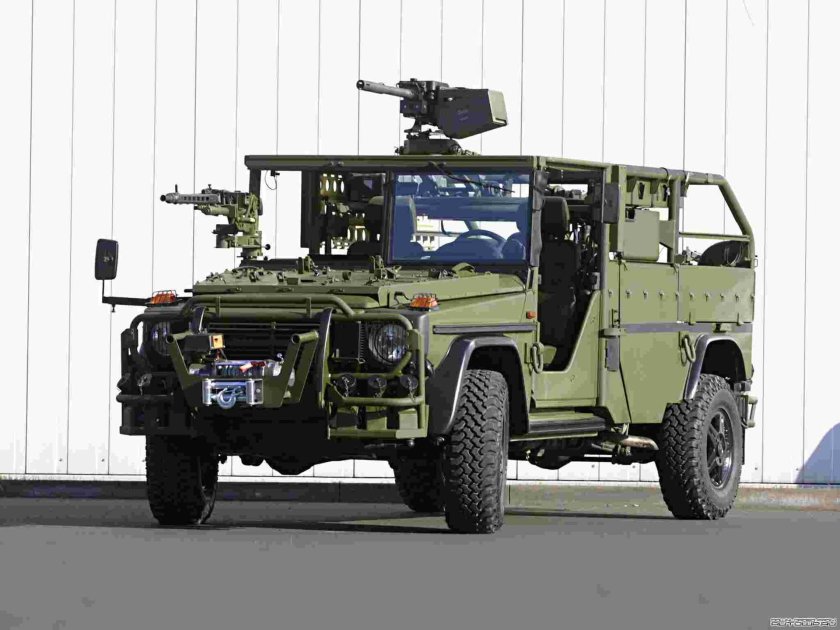 Военный Мерседес Гелендваген