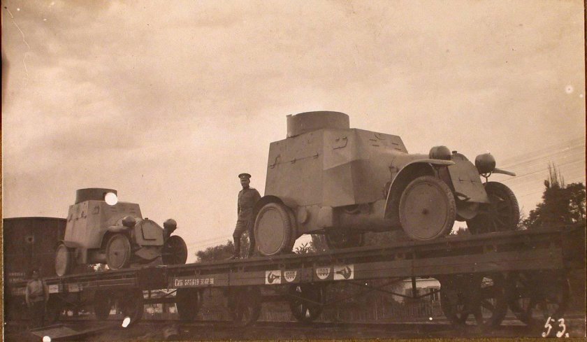 Мерседес бронеавтомобиль 1915