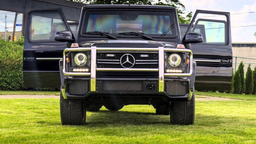 Mercedes-Benz g63 бронированный