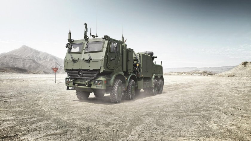 Mercedes-Benz Actros 8x8 Military