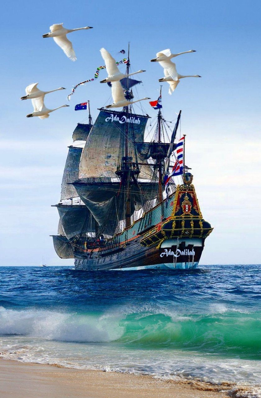 Парусники арты