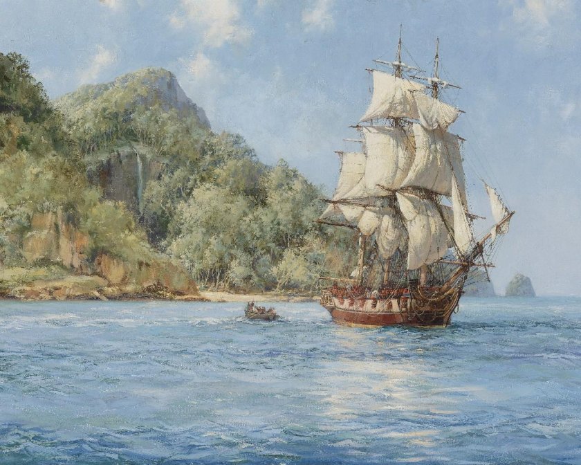 Доусон Монтегю парусник