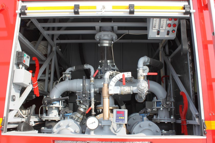 Автомобиль пенного тушения АПТ 7,0 на базе КАМАЗ-65224