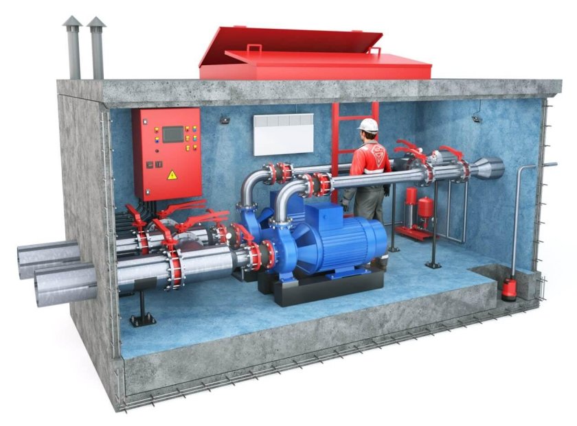 Пожарно насосная станция (ПНС 600)