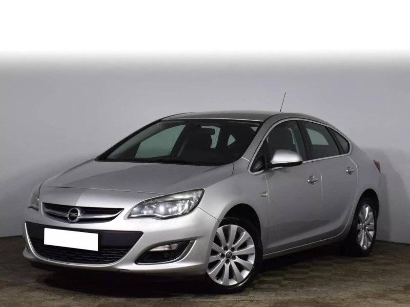 Opel Astra j серебро Рестайлинг