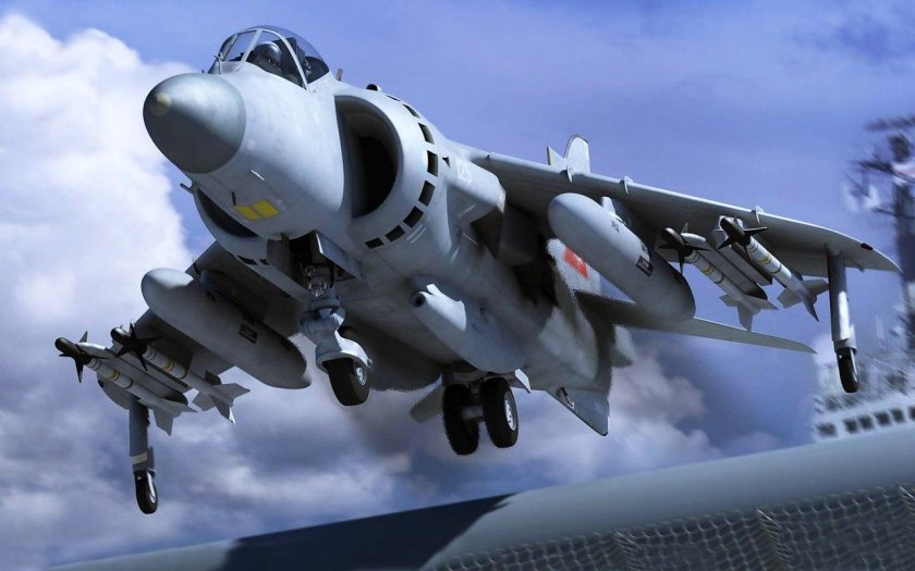 Самолет Sea Harrier fa.2