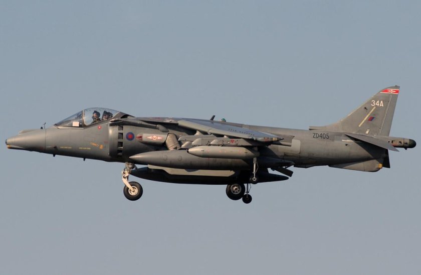 Харриер истребитель