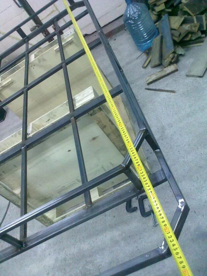 Багажник на крышу УАЗ Хантер из профтрубы