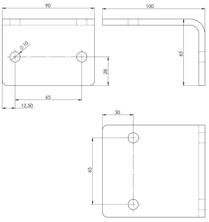 Чертеж багажника на УАЗ Патриот