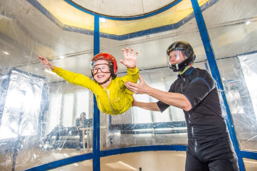 Москва Крылатская улица 5/1 аэротруба Летариум