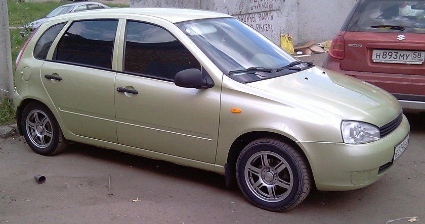 Лада Калина 1 аспарагус