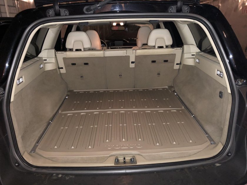 Volvo xc70 ii багажник