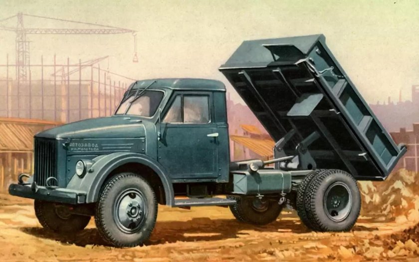 ГАЗ 51 самосвал марка