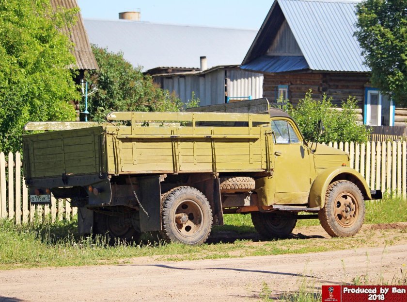 Брошенный ГАЗ 51