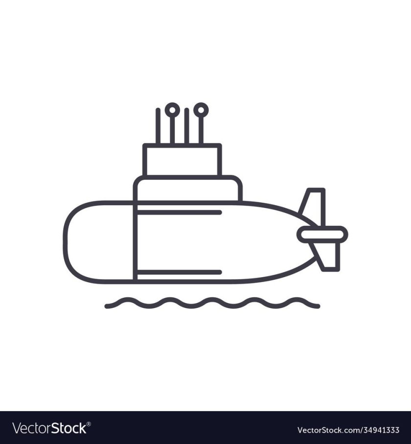 Подводная лодка иконка