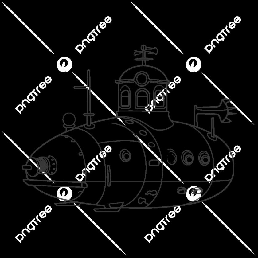 Подводная лодка рисунок сбоку Курск