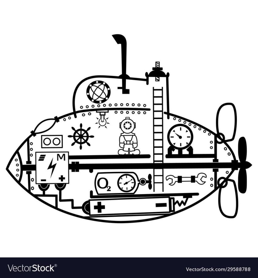 Векторная подводная лодка
