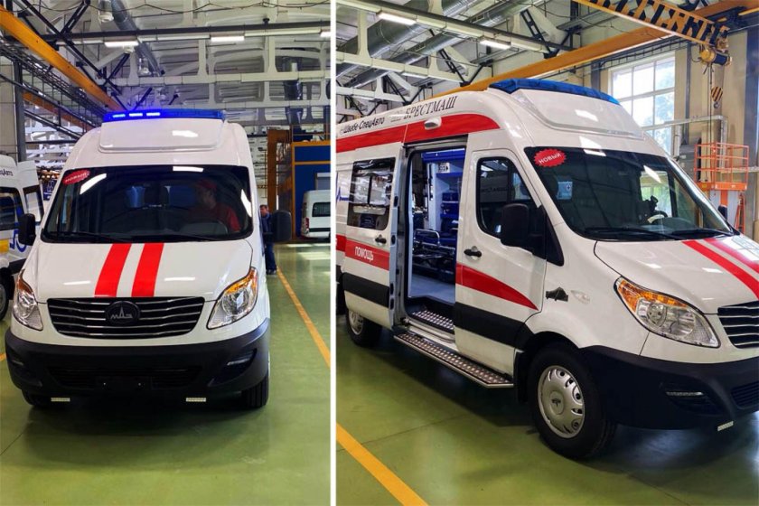 МАЗ скорая микроавтобус