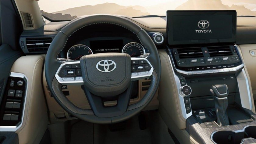 Toyota Land Cruiser 300 салон