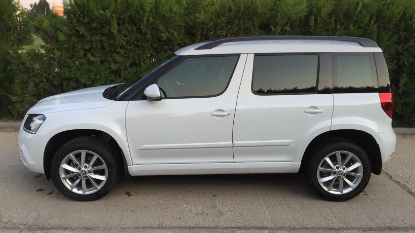 Шкода етти белая