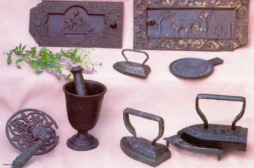 Чугун каслинское литье