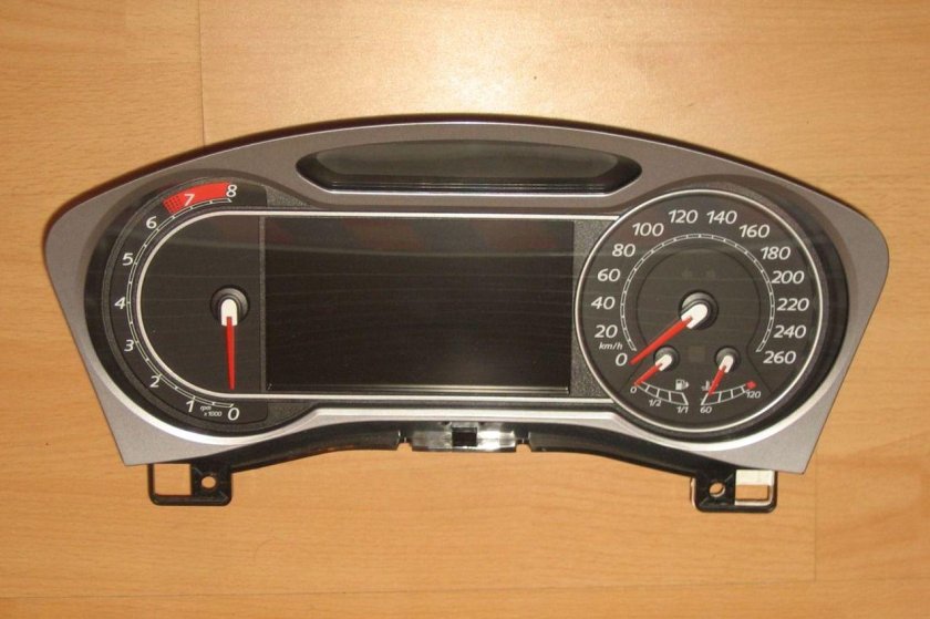 Приборная панель форд