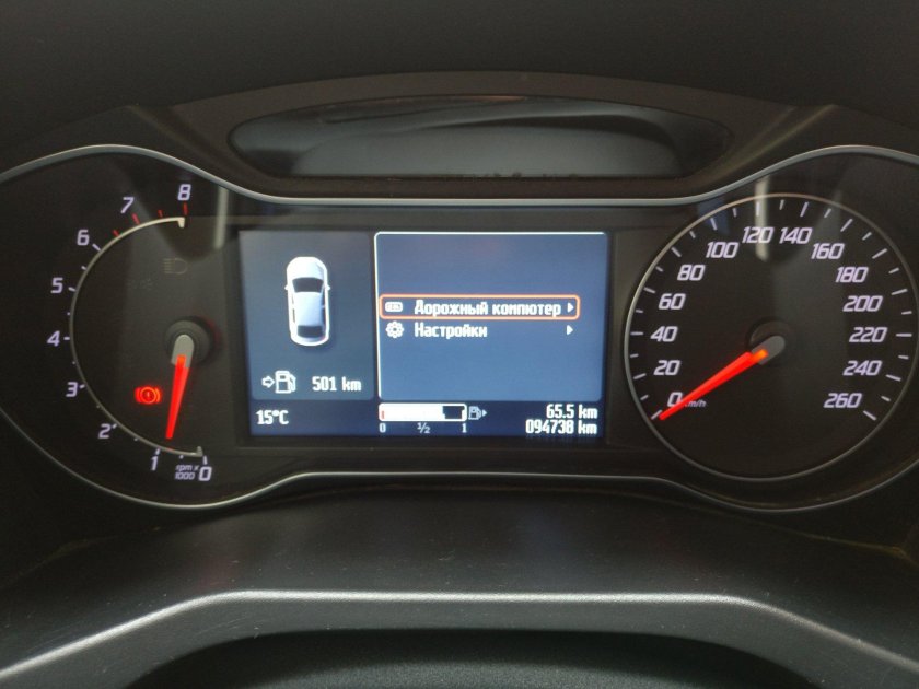 Форд Мондео 4 приборная панель конверс