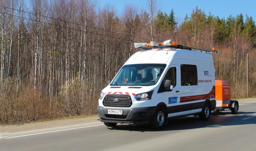 Дорожная лаборатория Форд Транзит