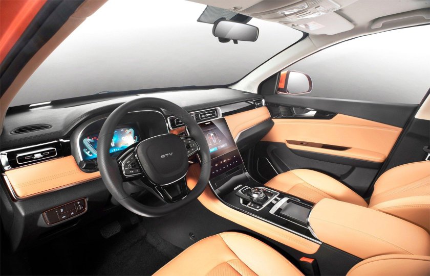 Geely Monjaro интерьер