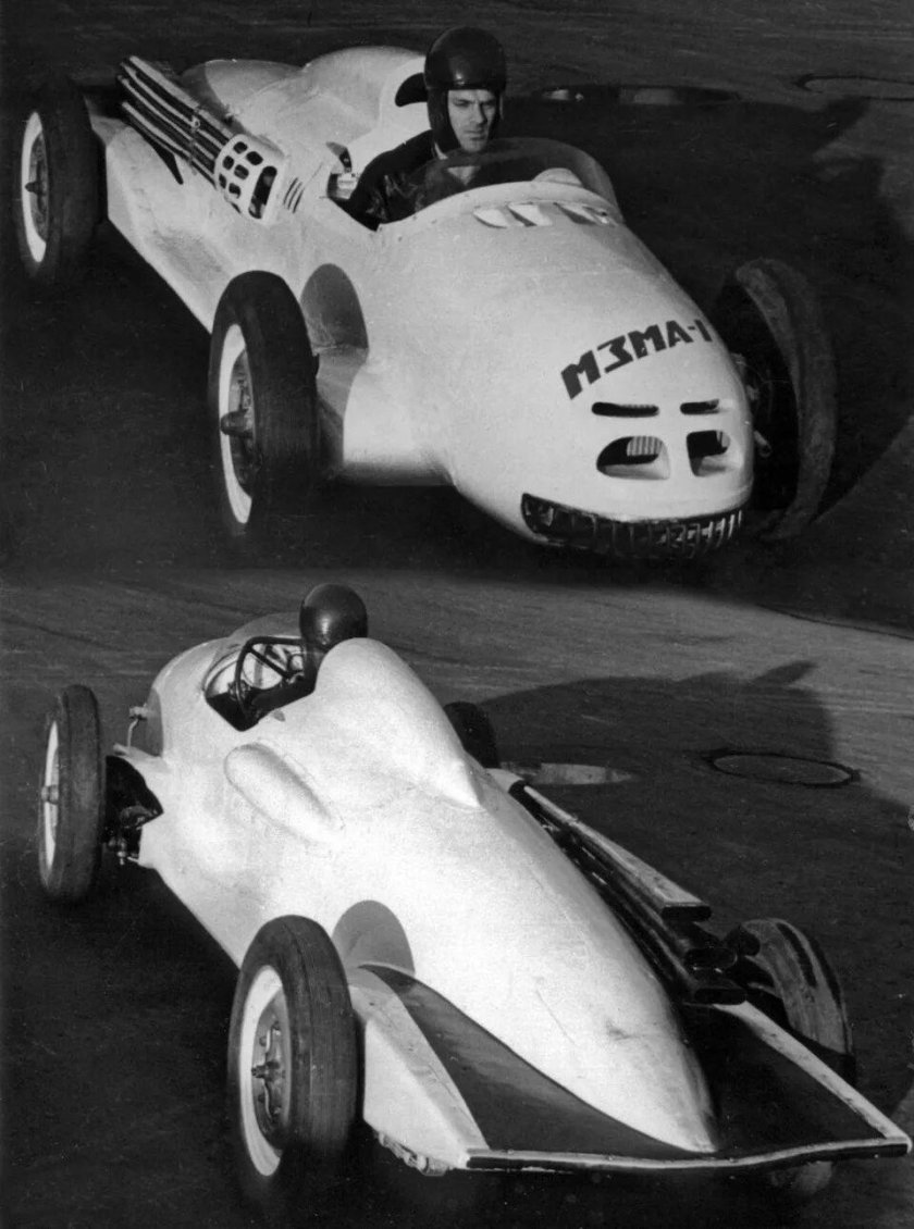 Москвич-г4 гоночный автомобиль