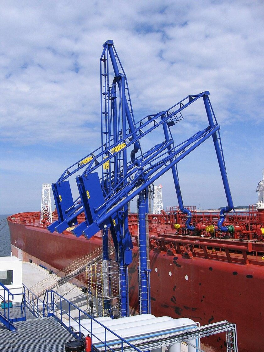 Стендеры отгрузки СПГ