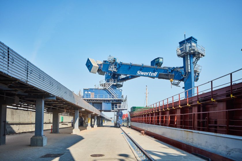 Козловой контейнерный кран технорос