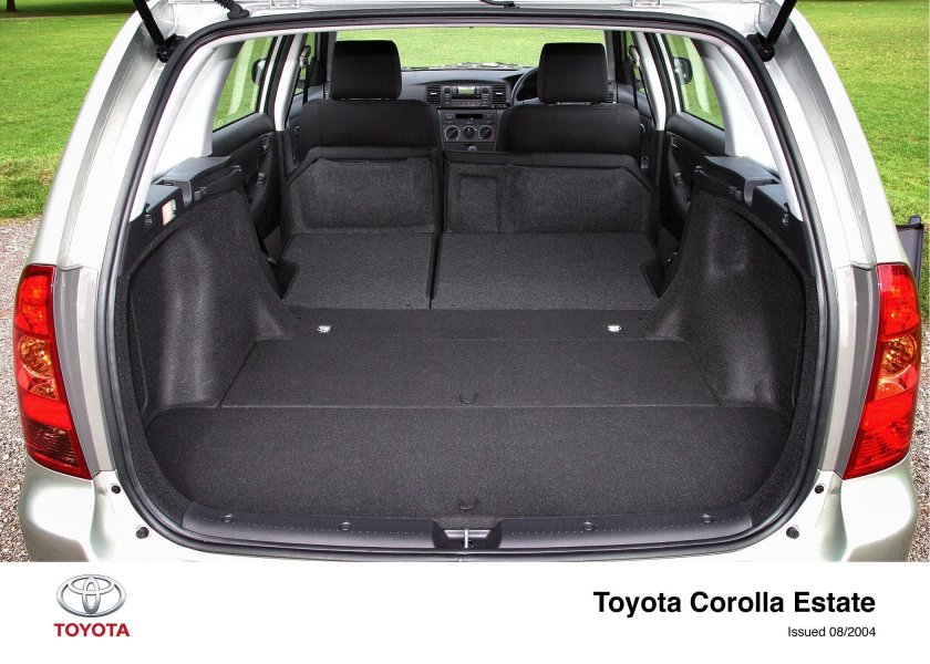 Тойота Королла универсал 2006 багажник