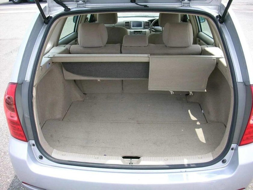 Toyota Corolla Fielder 2005 багажник