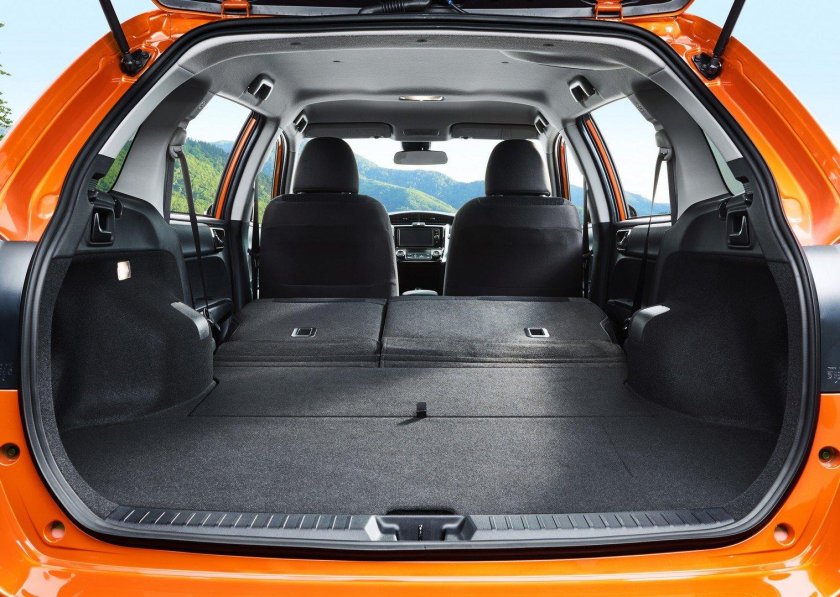 Toyota Corolla Fielder 2017 багажник